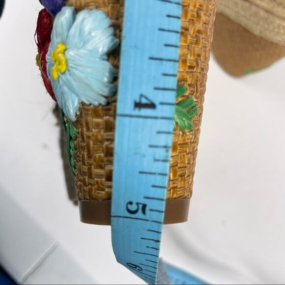 Poetic License Petal Pusher Natural Wedge Sandal Size 7.5 NWT - Picture 9 of 10